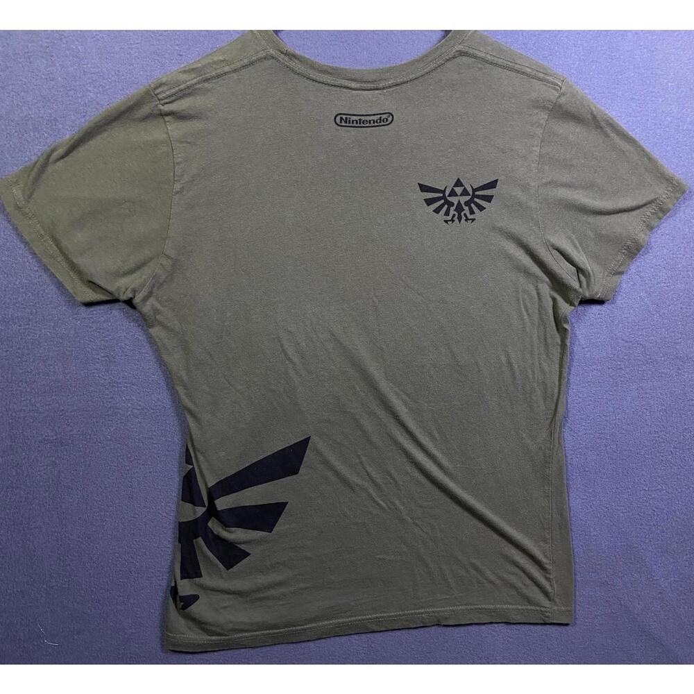 Y2K Nintendo World New York Legend Of Zelda Link Green T-Shirt Promo Sz Medium - Picture 11 of 15